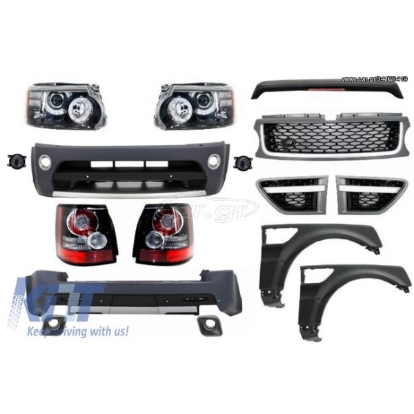 FULL BODY KIT ΜΕΤΑΤΡΟΠΗΣ ΣΕ FACELIFT AUTOBIOGRAPHY ΓΙΑ RANGE ROVER SPORT 2005-13 FULL BODY KIT ΜΕΤΑΤΡΟΠΗΣ ΣΕ FACELIFT AUTOBIOGRAPHY ΓΙΑ RANGE ROVER SPORT 2005-13