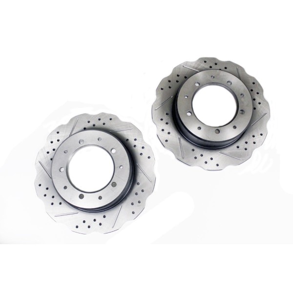 ΖΕΥΓΑΡΙ ΠΙΣΩ ΔΙΣΚΟΠΛΑΚΕΣ PERFOMANCE TERRAFIRMA ΓΙΑ DEFENDER/DISCO1/RANGE ROVER CLASSIC ΖΕΥΓΑΡΙ ΠΙΣΩ ΔΙΣΚΟΠΛΑΚΕΣ PERFOMANCE TERRAFIRMA ΓΙΑ DEFENDER/DISCO1/RANGE ROVER CLASSIC