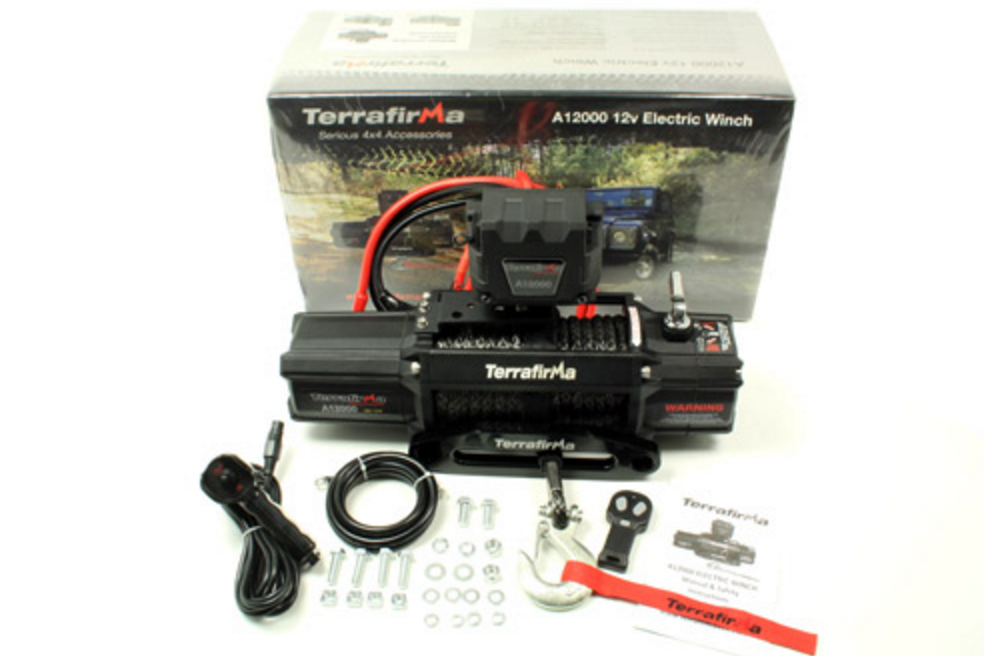 TERRAFIRMA ΕΡΓΑΤΗΣ 12.000lbs/SYNTHETIC ROPE/REMOTER CONTROL