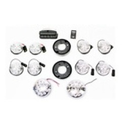 WIPAC (OEM) DEFENDER FULL KIT LED CLEAR (ΣΤΟΠ/ΦΛΑΣ/ΘΕΣΗΣ/ΟΠΙΣΘΕΝ/ΟΜΙΧΛΗΣ/ΠΙΝΑΚΙΔΑΣ/ΒΑΣΕΙΣ/ΦΛΑΣΕΡ)