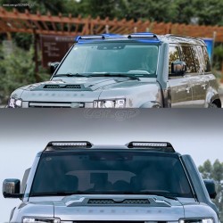HUNTSMAN PARTS ΔΙΠΛΟΙ ΠΡΟΒΟΛΕΙΣ ΟΡΟΦΗΣ NEW DEFENDER 2020 L663 (ΜΕ ΑΣΥΡΜΑΤΟ CONTROL)