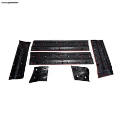 HUNTSMAN PARTS BODY KIT ΓΙΑ DEFENDER 110 2020 L663 GLOSS BLACK