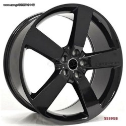 HUNTSMAN PARTS ΑΛΟΥΜΙΝΕΝΙΑ ΖΑΝΤΑ ΜΑΥΡΗ 22Χ9.5 NEW DEFENDER 2020+ 663 (FORGED) HIGH QUALITY PART